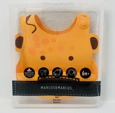Marcus & Marcus Baby Silicone Bib, “Lola the Giraffe”New In Original Packaging