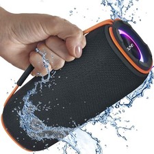 Dolphin DR-60 30W Waterproof Portable Bluetooth Boombox Speaker w/Carry Handle
