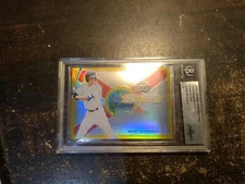 2019 Leaf Metak Draft - State Pride Prismatic Gold Brady McConnell 1/1