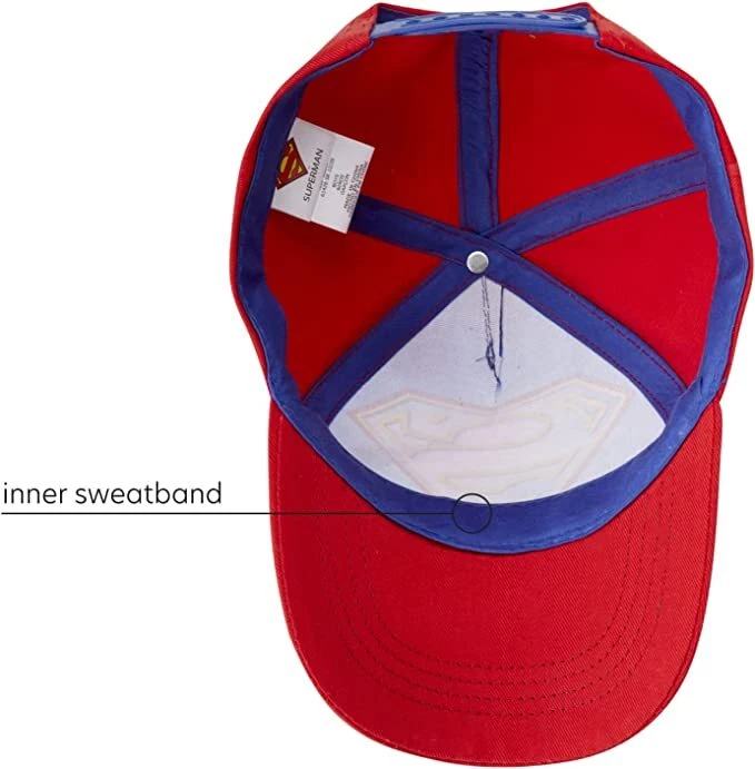 Gorra de béisbol DC Comics Superman para niños de 4 a 7 años Foto 4 de 4