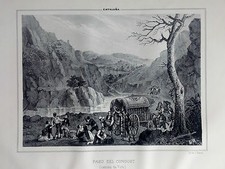 CATALONIE, PAS DE CONGOST, Original De Parcerisa 1839-1865
