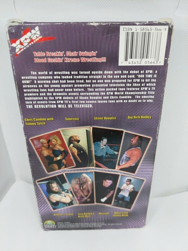 XPW Wrestling Uncensored The Revolution Will Be Televised! (VHS, 2000) 📼 - Picture 2 of 4