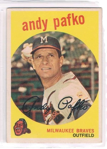 1956 Topps #312 Andy Pafko Braves EX-MT (6) | eBay