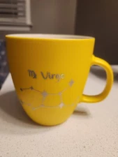 Modern Expressions Zodiac Coffee Mug Cup Virgo Yellow Constellation 18.6 New