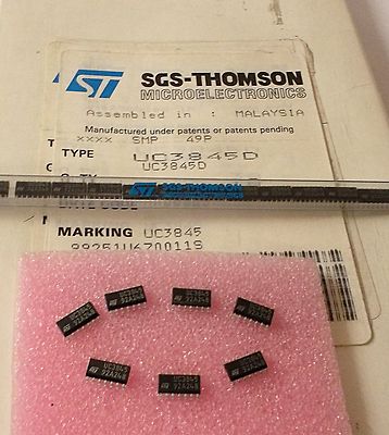 1 Stück / 1 pieces UC3845D  CURRENT MODE PWM CONTROLLER IC SO-14  500kHz  NEW ~
