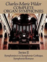 Charles-Marie Widor | Complete Organ Symphonies Series Ii | Taschenbuch (1984)