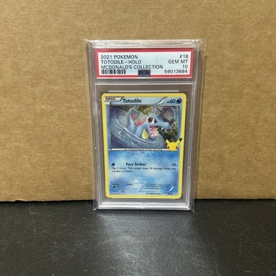 2021 McDonald's Collection ヒコザル PSA10 他 2021 POKEMON MCDONALD'S COLL #18 TOTODILE-HOLO PSA 10 | eBay