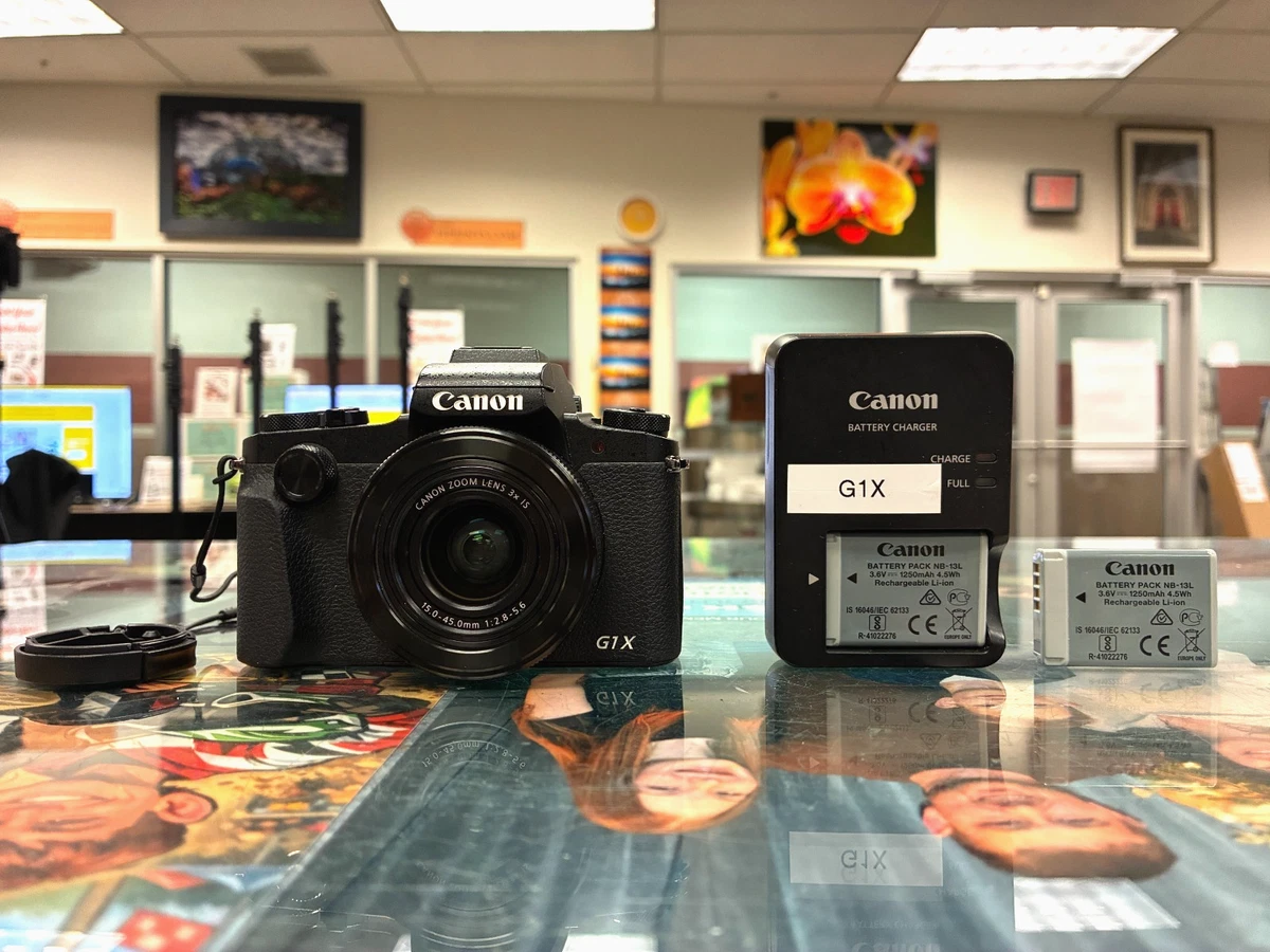 Canon PowerShot G1 X Mark III Canon PowerShot Digital Cameras for