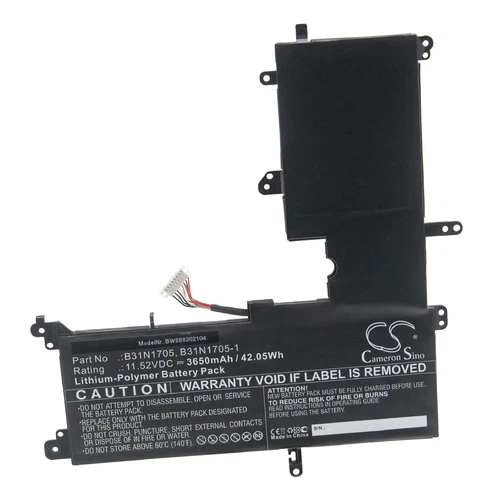 Akku für Asus VivoBook Flip 14 TP410UA-DH54T 3650mAh 11,52V