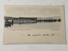 Postcard La Darsena Colla Torpedo Station Civitavecchia F.P. Viagg.1922
