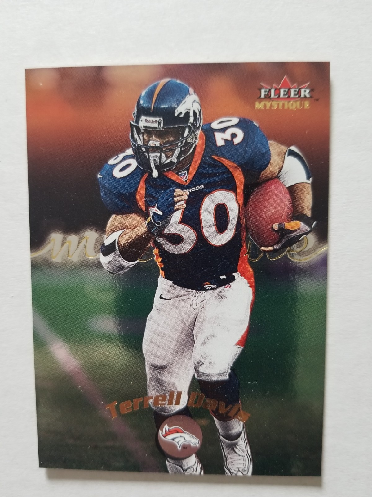 Terrell Davis 2000 Fleer Mystique #3 Denver Broncos