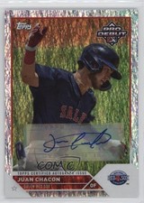 2023 Topps Pro Debut Sparkle Foil Auto 196/199 Juan Chacon #PD-31 Auto 0b2