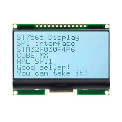LCD12864-06D 128x64 DOTS COG LCD Module ST7565 Driver with Chinese Font SPI6880