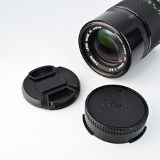 Canon FD 135mm f3.5 52mm Front Lens Cap  Rear Lens Cap Cover Set