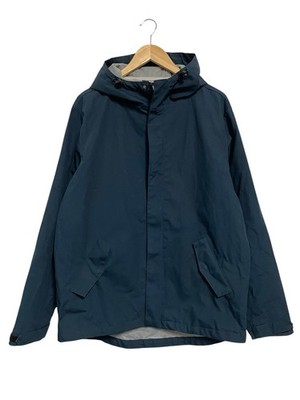 Line Of Trade The Portland Rain Jacket Navy Blue Waterproof Hooded Mens Large