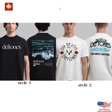 Trending Deftones 2026 Australia NZ Tour T-Shirt Two Sided