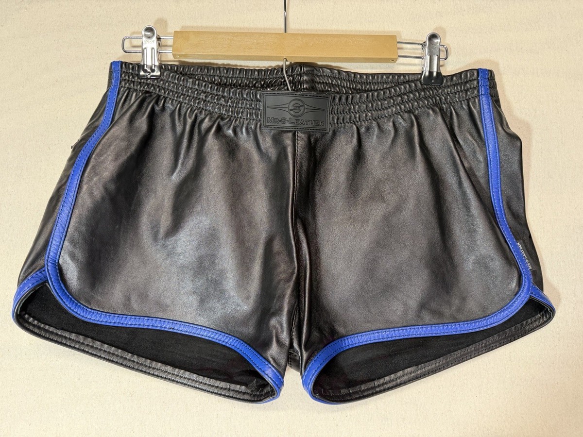 Mr S Leather Shorts Track Sport Gay LGBTQ+ Folsom Street San