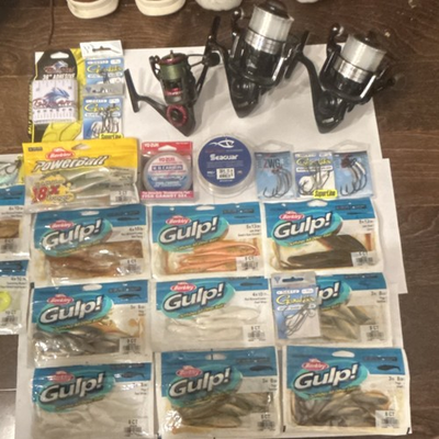 #ad Berkley Gulp Seaguar Yo Zuri Mustad Gamakatsu Quantum Tsunami JDM Lot $154.99