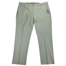 Michael Kors Mens Major Classic Fit Stretch Performance Pants Mint Green 46x32