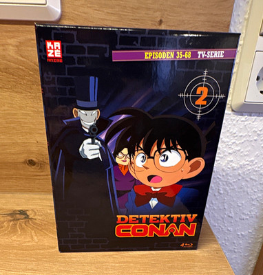Detektiv Conan Box 2 Episoden 35-68 Blu-ray synchronisiert DE/JP FSK 12