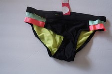 Xhilaration Swim Bottom Bikini Band Member Black Hipster Junior Size XS - NWT