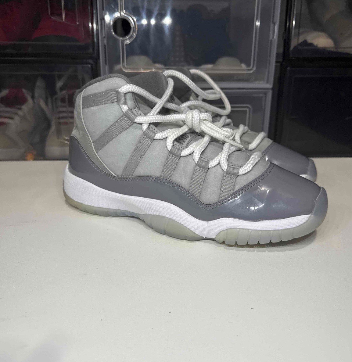 Size 7 (GS) - Jordan 11 Retro 2021 Mid Cool Grey | eBay
