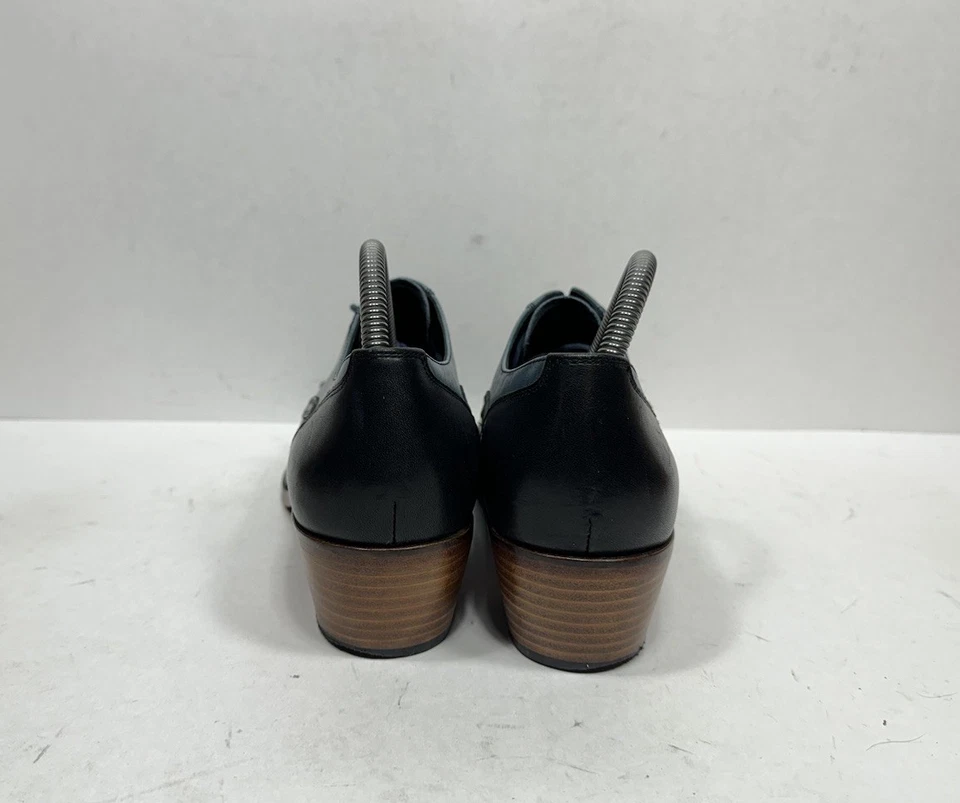 Wolverine 1000 Millas Nesbit Kiltie Cuero Oxford Samantha Pleet Negro Azul 10 B Foto 4 de 4