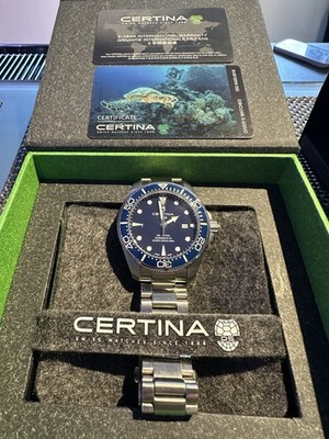 Certina DS Action Diver Armbanduhr Herren Automatik 43mm Powermatic 80