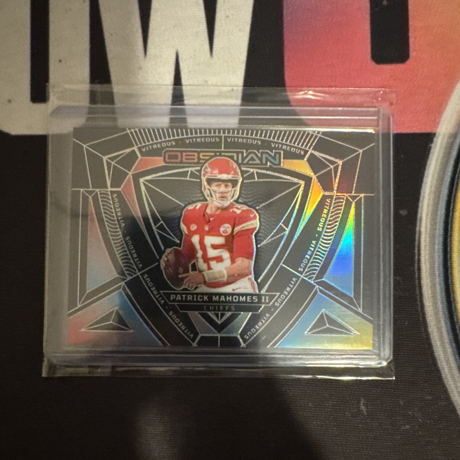 2024 Panini Obsidian Patrick Mahomes Vitreous Case Hit B