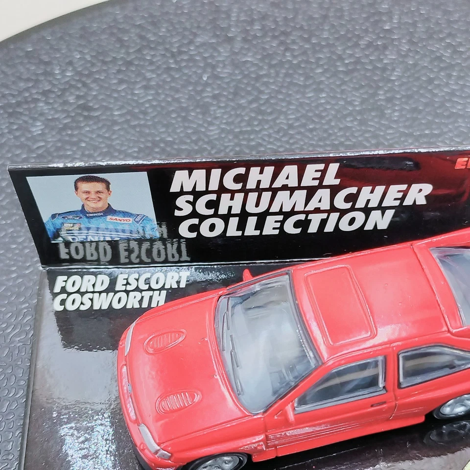 MINICHAMPS 1/64 Michael Schumacher Ford Escort Cosworth Red 510641106 - Image 3 of 4