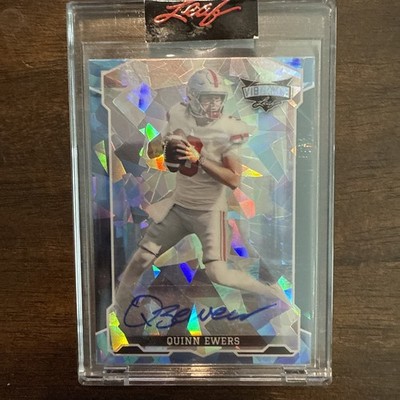 2022 Leaf Vibrance Crystals 3/3 Quinn Ewers #BA-QE1 Auto Jersey Match