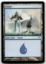Island (293) Champions of Kamigawa MTG
