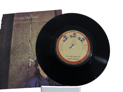 45 RECORD - GEORGE HARRISON - ALL THOSE YEARS AGO