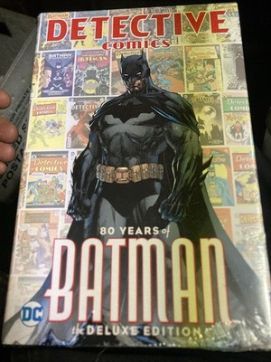Detective Comics 80 Years of Batman Deluxe Edition DC Comics HC New Sealed
