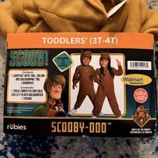 Scooby Doo Scoob Halloween Costume Boy Girl Size 3T-4T Walmart Exclusive New