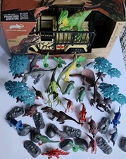 Animal Planet- Dino Expedition Playset Truck Sounds With Dinosaur And Accessorie