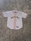 New ListingUniversity Of Miami College Baseball Jersey Size Xl