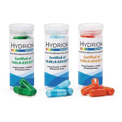 Micro Essential Lab Cc471v Buffer Capsule Set, Ph, 4.0, 7.0, 10.0