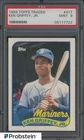 1989 Topps Traded #41T Ken Griffey Jr Seattle Mariners RC Rookie HOF PSA 9 MINT