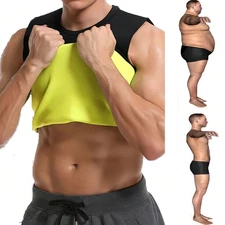Men Body Shaper Slimming Tummy Vest Compression Shirt Tank Faja camisa de hombre