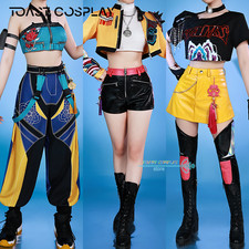 Demon Hunter Cosplay Costume Anime KPOP Zoey Rumi Mira Halloween Outfit