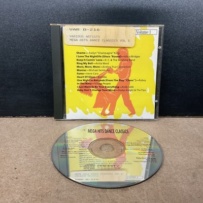 MEGA HITS DANCE CLASSICS VOLUME 1 - CD 1989