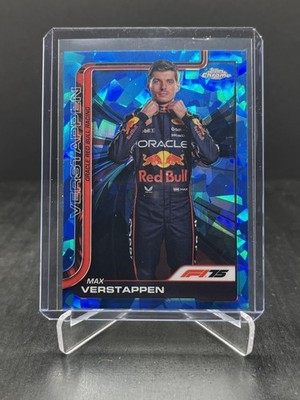 2025 Topps Chrome Sapphire Formula 1 F1 Max Verstappen Portrait #1