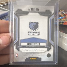 2024-25 Panini Prizm Rookie Penmanship Autograph Jaylen Wells #RPE-JAY Grizzlies