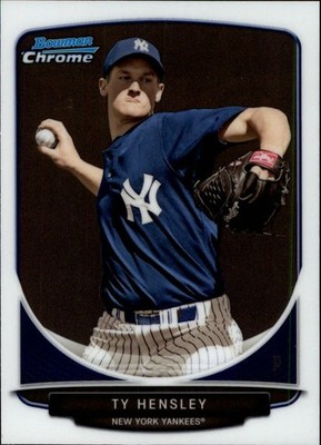 2013 Bowman Chrome Draft Top Prospects #TP23 Ty Hensley - BB