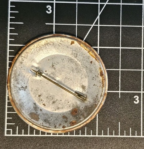 1955 Dundas, Minn Centennial "America's First Roller Flour Mill" Pinback Button - Picture 3 of 3