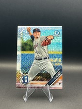 2019 Bowman Chrome Prospects Casey Mize #BCP-49 Mega Box Mojo Refractor Tigers