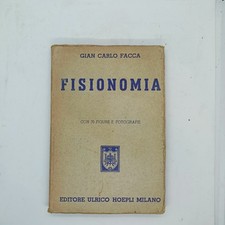 1933-FISIONOMIA e MIMICA-G.LUIGI CERCHIARI-Manuale Hoepli-Prima Edizione+