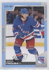 2020-21 O-Pee-Chee Blue Border Jacob Trouba #147 1m4