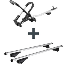 Dachträger + Fahrradträger für 1 Rad - für BMW iX3 SUV Typ G08 Kit